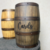 Wood Barrel Card Boxes for Wedding Receptions