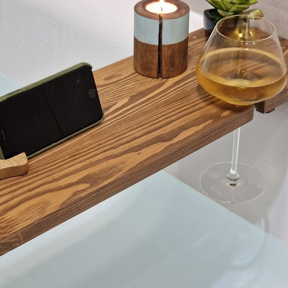 Wooden BathTub Tray Bath Caddies