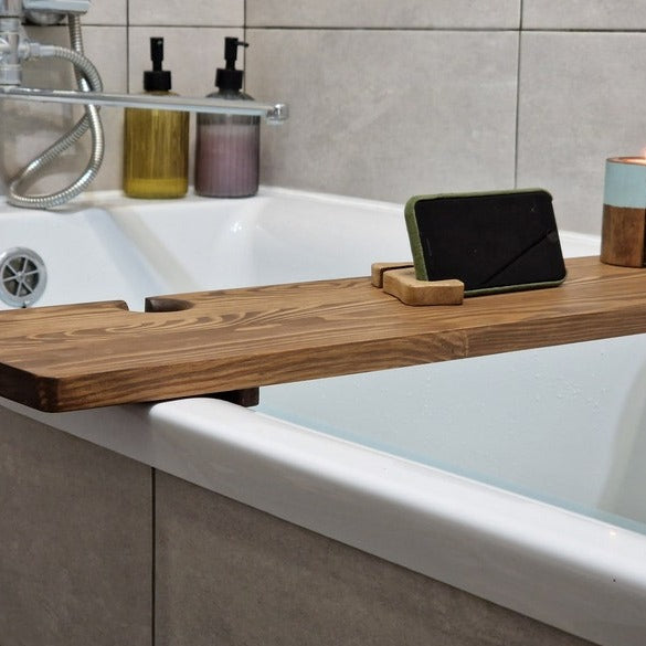 Wooden BathTub Tray Bath Caddies