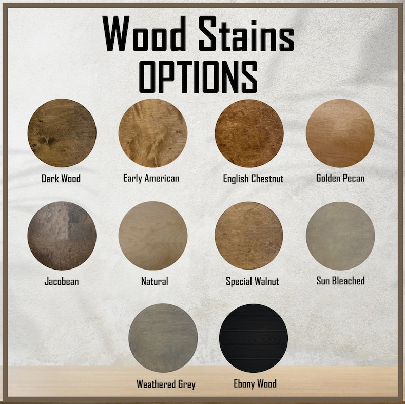 Wood Color Chart